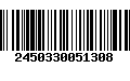 Código de Barras 2450330051308