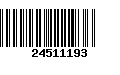 Código de Barras 24511193