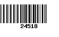 Código de Barras 24518