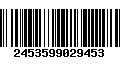 Código de Barras 2453599029453