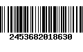 Código de Barras 2453682018630