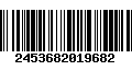 Código de Barras 2453682019682