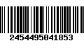 Código de Barras 2454495041853