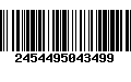 Código de Barras 2454495043499