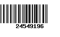 Código de Barras 24549196