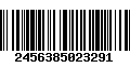 Código de Barras 2456385023291