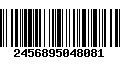 Código de Barras 2456895048081