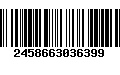 Código de Barras 2458663036399