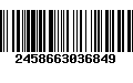 Código de Barras 2458663036849