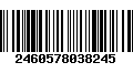 Código de Barras 2460578038245