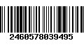 Código de Barras 2460578039495