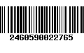 Código de Barras 2460590022765