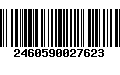 Código de Barras 2460590027623