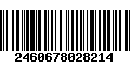 Código de Barras 2460678028214