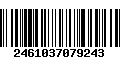 Código de Barras 2461037079243