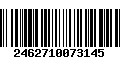 Código de Barras 2462710073145