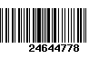 Código de Barras 24644778