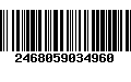 Código de Barras 2468059034960