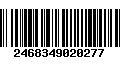 Código de Barras 2468349020277