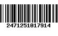 Código de Barras 2471251017914