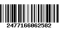 Código de Barras 2477166062582