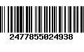 Código de Barras 2477855024938