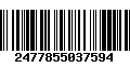 Código de Barras 2477855037594