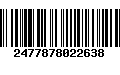 Código de Barras 2477878022638