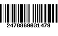 Código de Barras 2478869031479