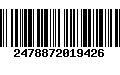 Código de Barras 2478872019426