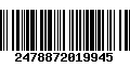 Código de Barras 2478872019945