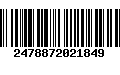 Código de Barras 2478872021849