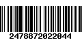 Código de Barras 2478872022044