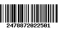 Código de Barras 2478872022501