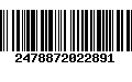 Código de Barras 2478872022891