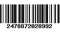 Código de Barras 2478872028992