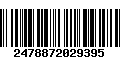 Código de Barras 2478872029395