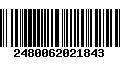 Código de Barras 2480062021843