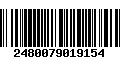 Código de Barras 2480079019154