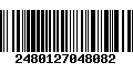 Código de Barras 2480127048082