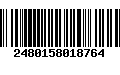 Código de Barras 2480158018764