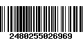 Código de Barras 2480255026969