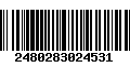 Código de Barras 2480283024531