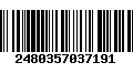 Código de Barras 2480357037191