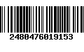 Código de Barras 2480476019153