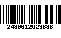 Código de Barras 2480612023686