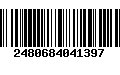 Código de Barras 2480684041397