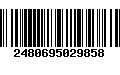 Código de Barras 2480695029858