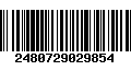 Código de Barras 2480729029854