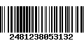 Código de Barras 2481238053132